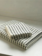 Striped Cotton Terry Towel
