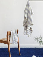 Striped Cotton Terry Towel