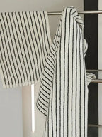 Striped Cotton Terry Towel