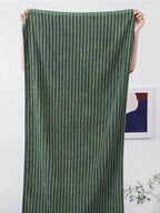 Striped Cotton Terry Towel