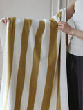 Striped Cotton Terry Towel