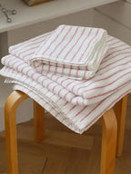 Striped Cotton Terry Towel