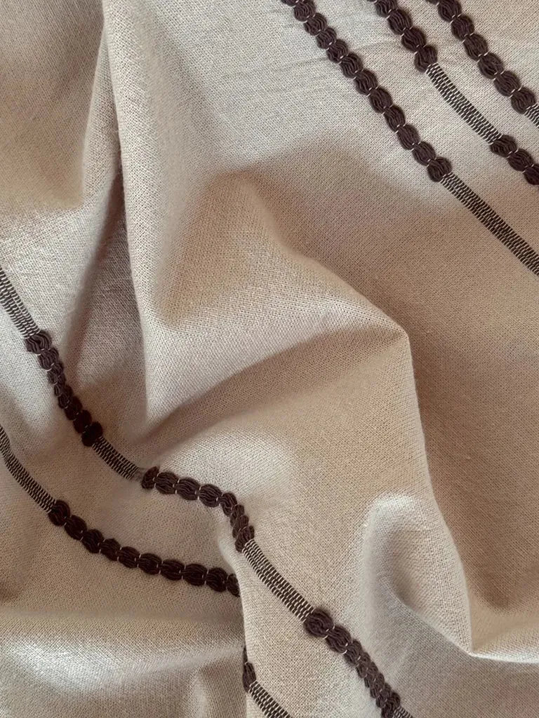 Sunset Striped Jacquard Bedding Set