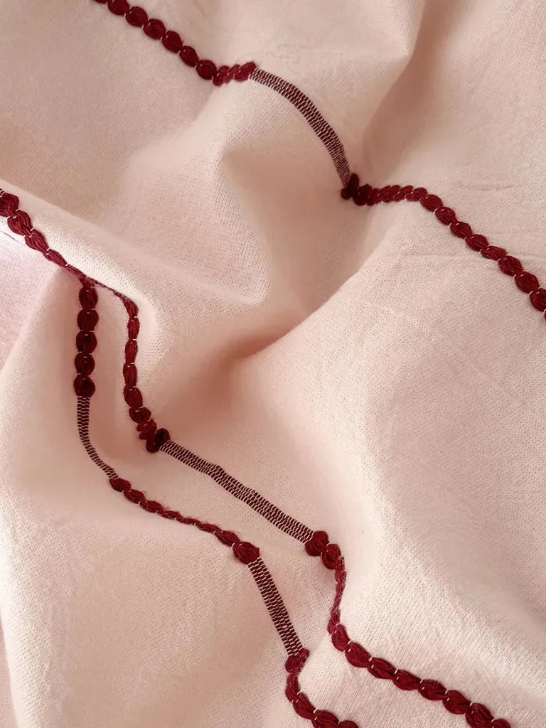 Sunset Striped Jacquard Bedding Set