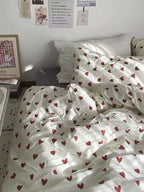 Sweet Heart Cotton Bedding Set