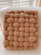 Handmade Teddy Braided Cushion