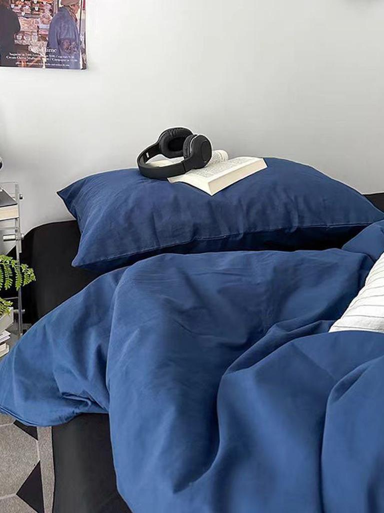 Vintage Blue Duvet Cover Set