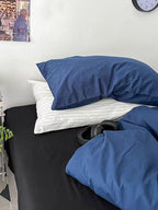 Vintage Blue Duvet Cover Set