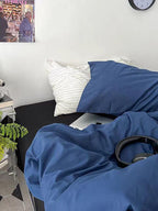 Vintage Blue Duvet Cover Set