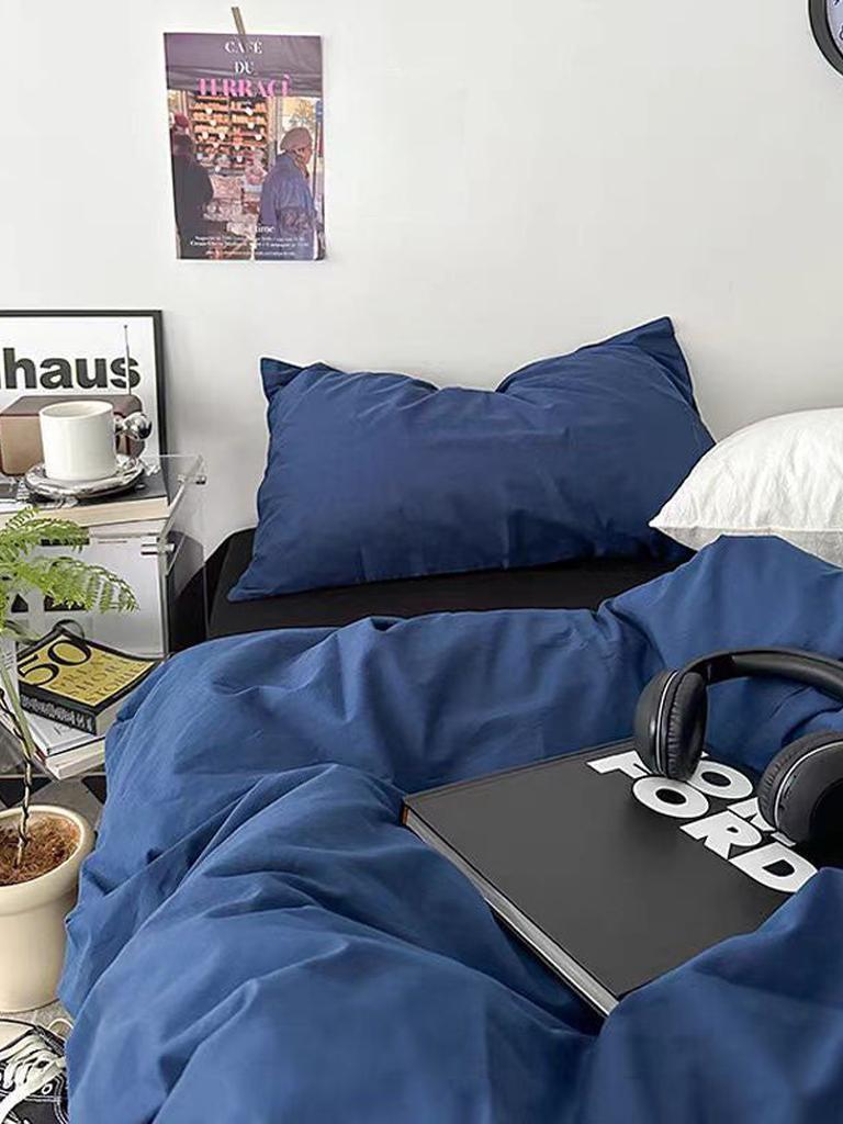 Vintage Blue Duvet Cover Set