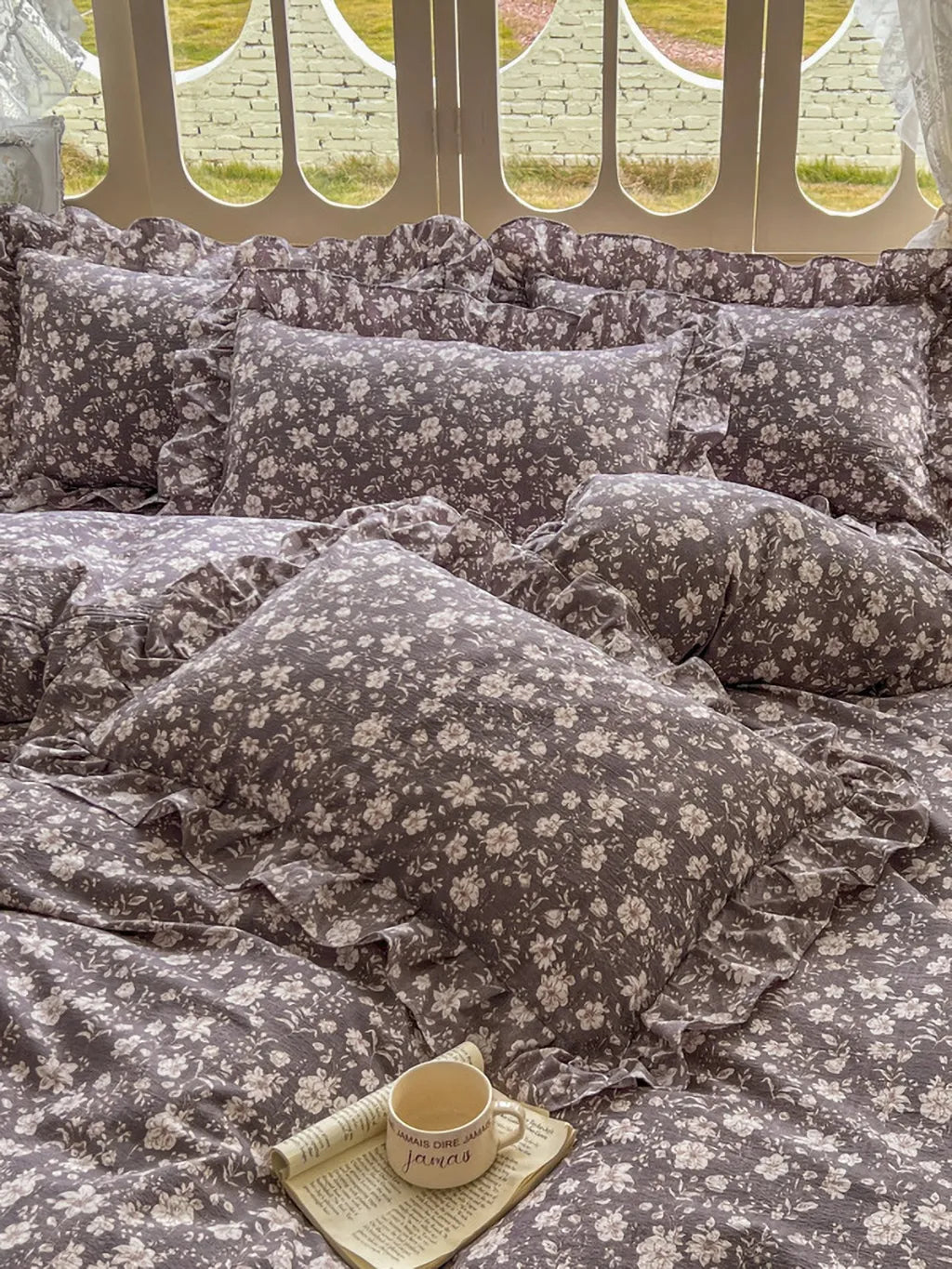Vintage Floral Duvet Cover
