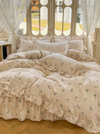 Vintage Floral Duvet Cover