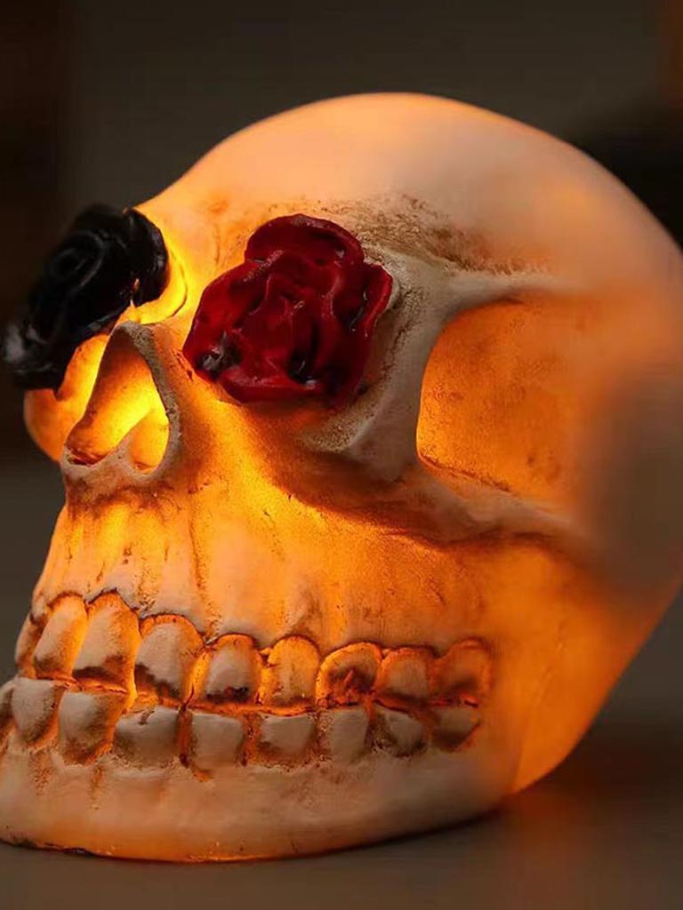 Vintage Halloween Skull Lamp (3 pack)