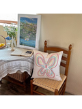 Y2K Butterfly Printed Throw Pillow
