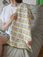 Apple Orchard Cotton Bath Towel original reference image 19