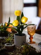 Artificial Tulip Flower Night Light Ambient Lamp