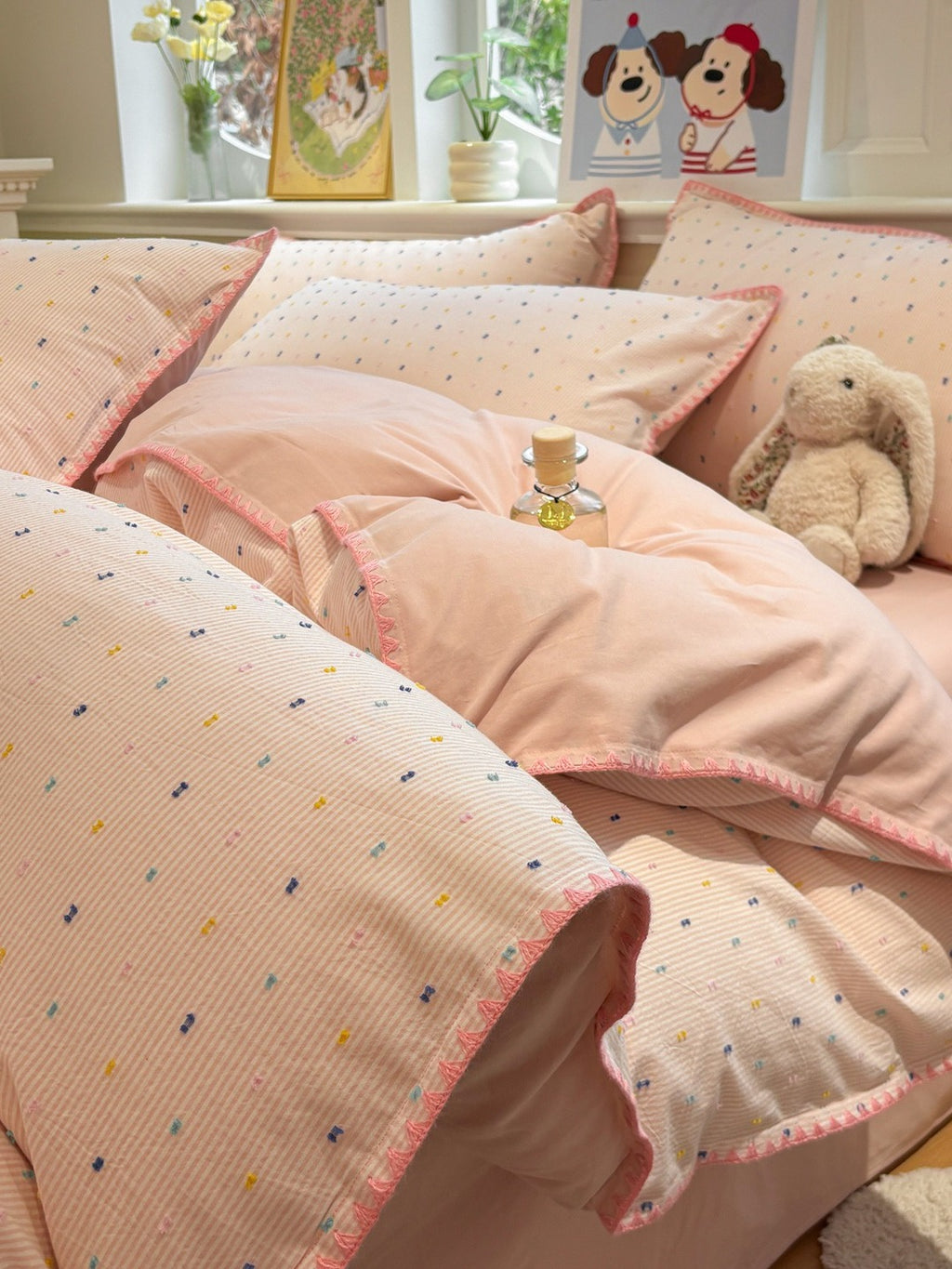 Atelier Chenille Brushed Cotton Duvet Cover original reference image 3
