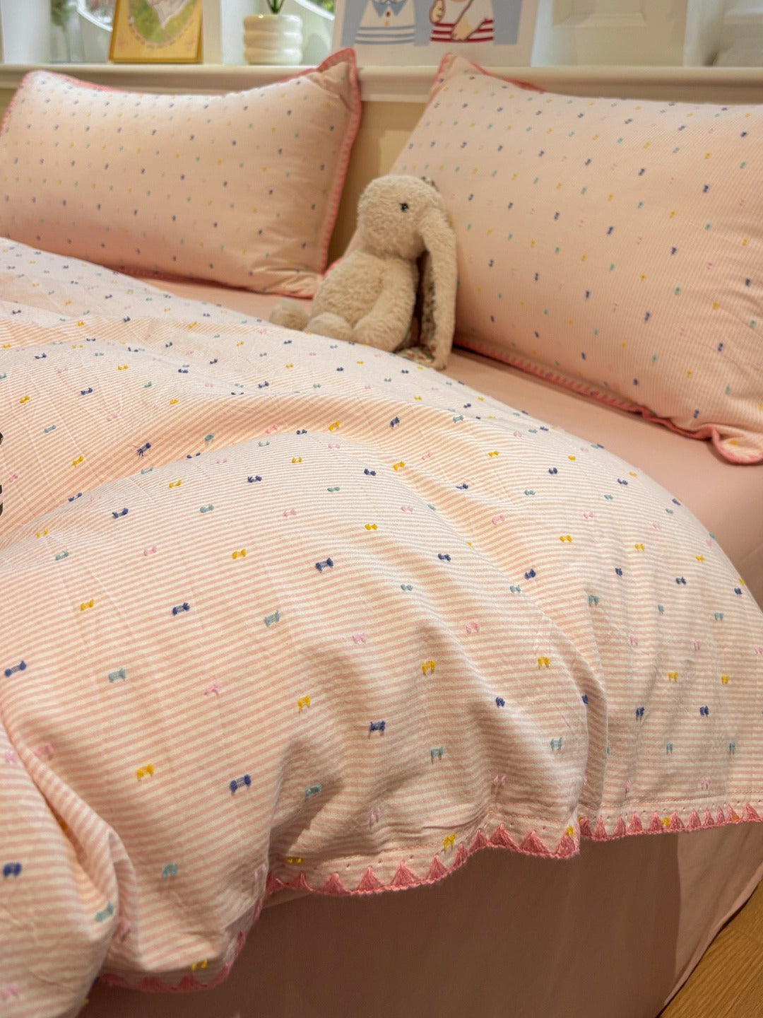 Atelier Chenille Brushed Cotton Duvet Cover original reference image 7