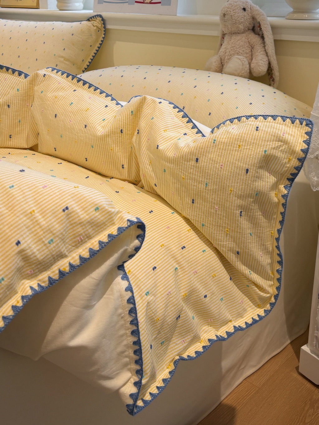 Atelier Chenille Brushed Cotton Duvet Cover original reference image 13