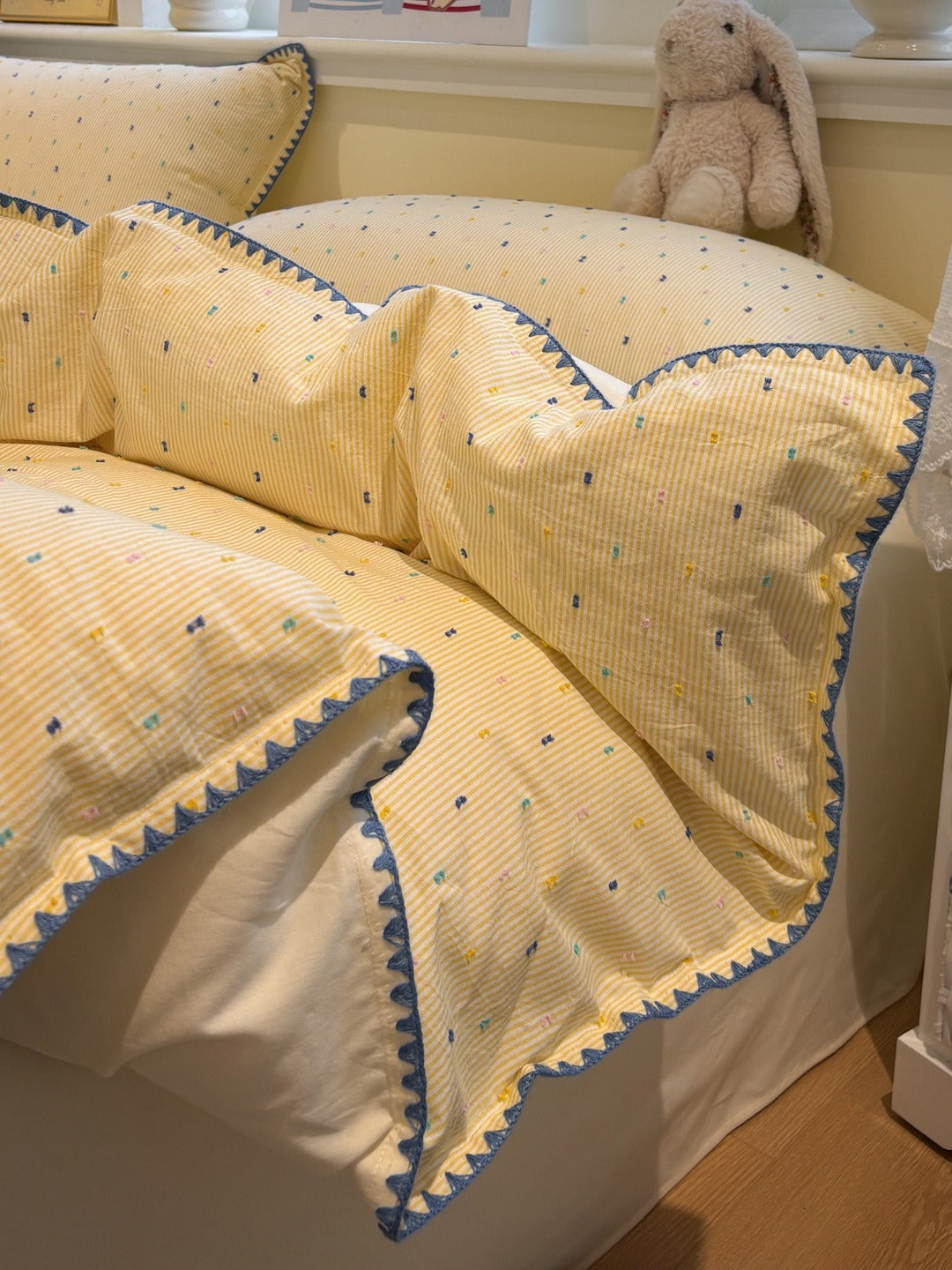 Atelier Chenille Brushed Cotton Duvet Cover original reference image 13