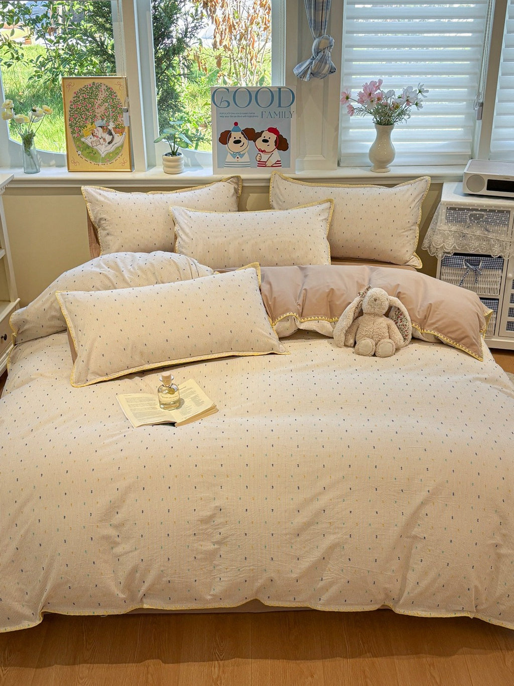 Atelier Chenille Brushed Cotton Duvet Cover original reference image 18