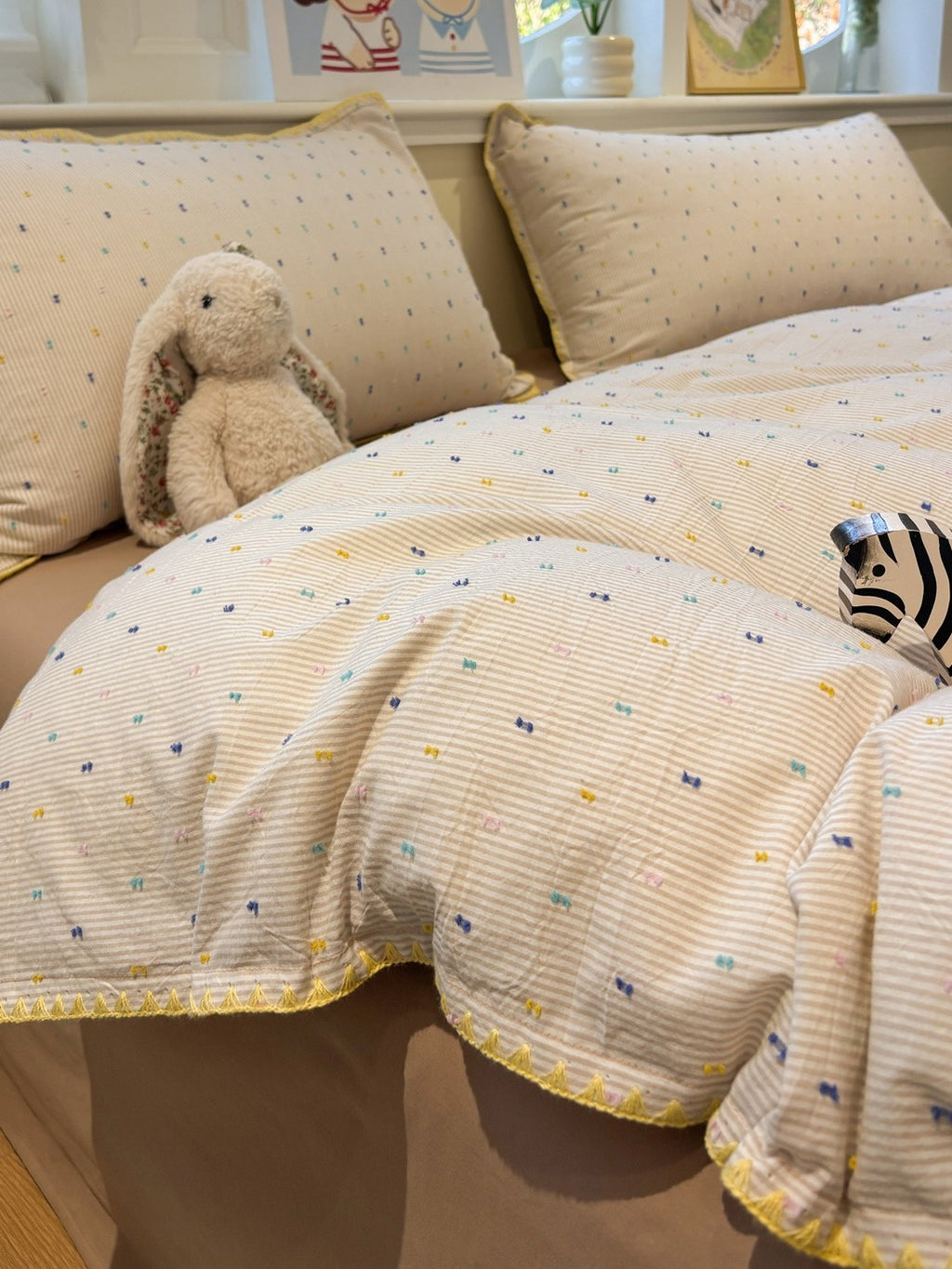 Atelier Chenille Brushed Cotton Duvet Cover original reference image 24