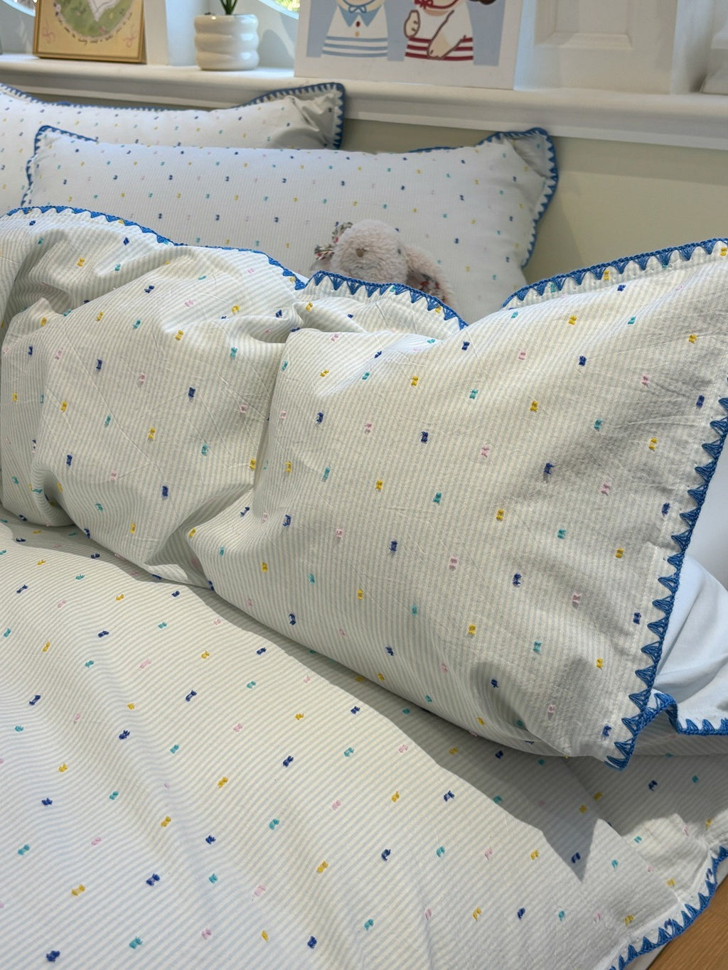 Atelier Chenille Brushed Cotton Duvet Cover original reference image 30