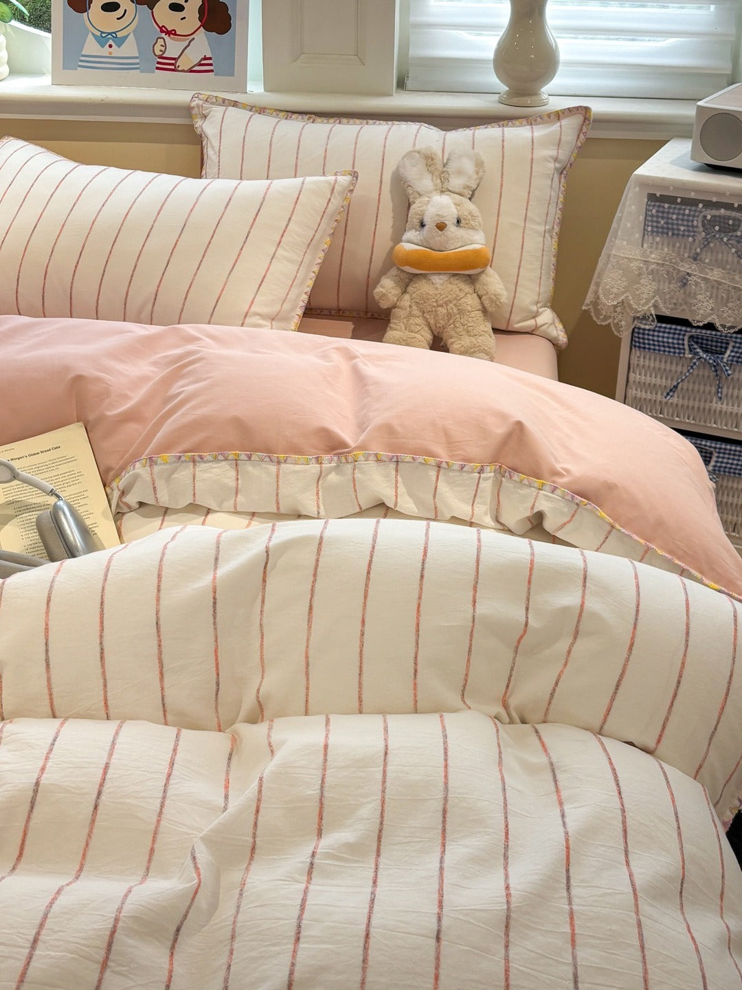 Atelier Chenille Brushed Cotton Duvet Cover original reference image 37