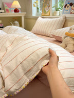 Atelier Chenille Brushed Cotton Duvet Cover original reference image 39
