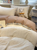Atelier Chenille Brushed Cotton Duvet Cover original reference image 42