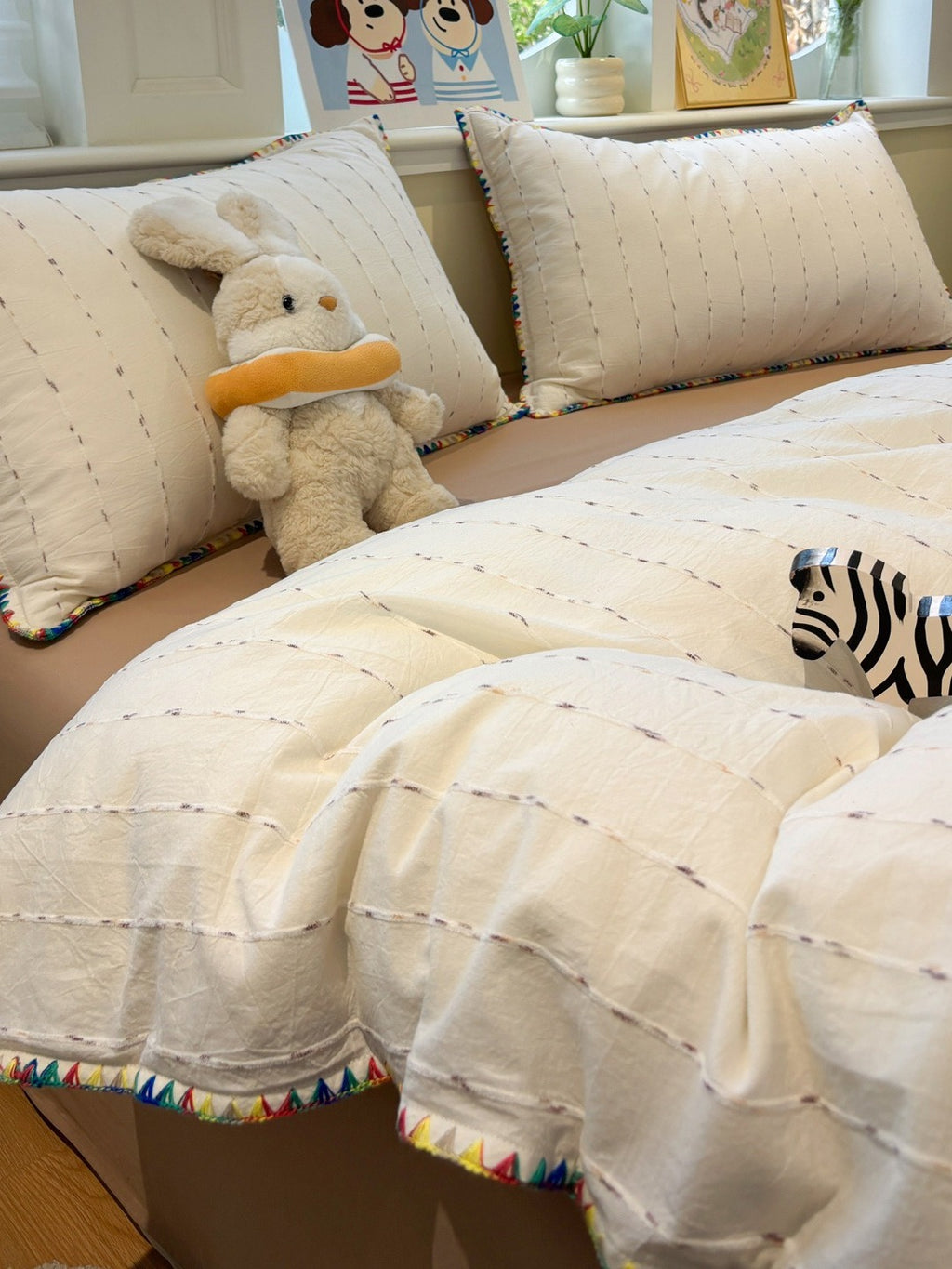 Atelier Chenille Brushed Cotton Duvet Cover original reference image 48
