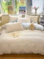 Atelier Chenille Brushed Cotton Duvet Cover original reference image 58