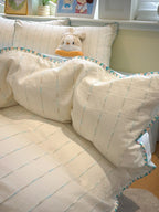 Atelier Chenille Brushed Cotton Duvet Cover original reference image 62