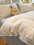 Atelier Chenille Brushed Cotton Duvet Cover original reference image 64