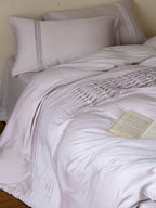 Atelier Smocked Pleat Cotton Duvet Cover original reference image 34