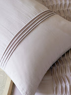 Atelier Smocked Pleat Cotton Duvet Cover original reference image 36