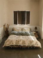 Aveline Botanical Tie-Closure Muslin Duvet Cover original reference image 24