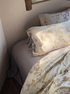 Aveline Botanical Tie-Closure Muslin Duvet Cover original reference image 35