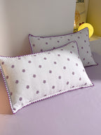 Bliss Floral Cutwork Brushed Cotton Duvet Cover original reference image 26
