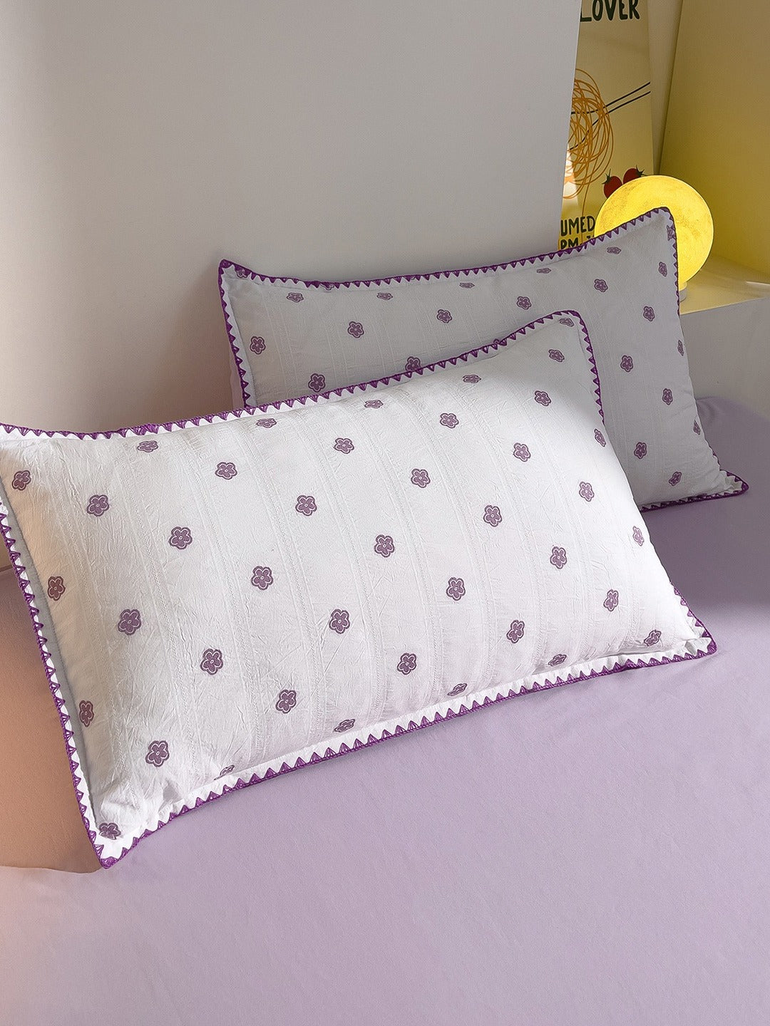 Bliss Floral Cutwork Brushed Cotton Duvet Cover original reference image 26