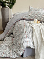 Bloomfield Cutwork Cotton Jacquard Duvet Cover original reference image 2