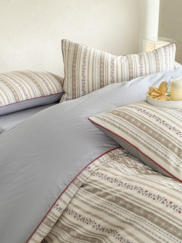Bloomfield Cutwork Cotton Jacquard Duvet Cover original reference image 13