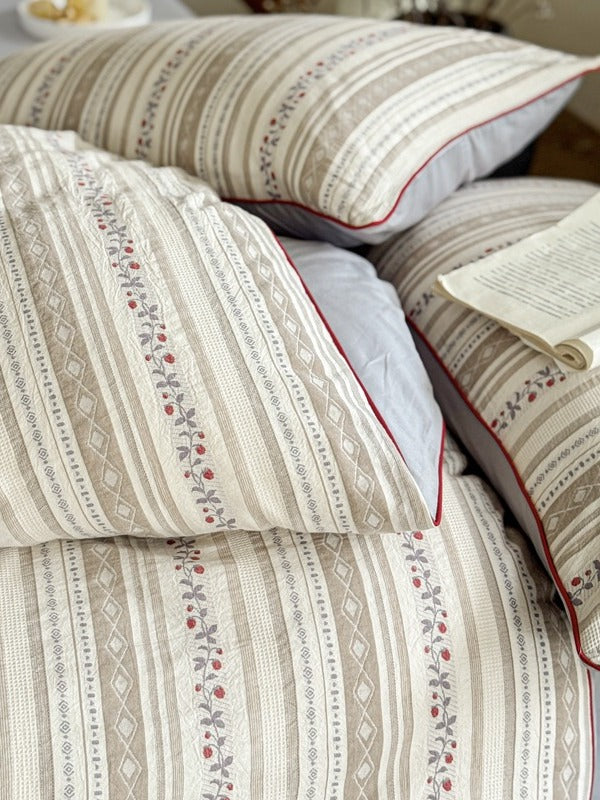 Bloomfield Cutwork Cotton Jacquard Duvet Cover original reference image 15