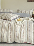 Bloomfield Cutwork Cotton Jacquard Duvet Cover original reference image 16