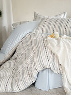 Bloomfield Cutwork Cotton Jacquard Duvet Cover original reference image 19