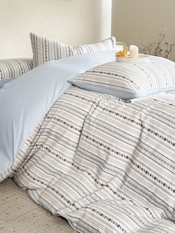 Bloomfield Cutwork Cotton Jacquard Duvet Cover original reference image 20