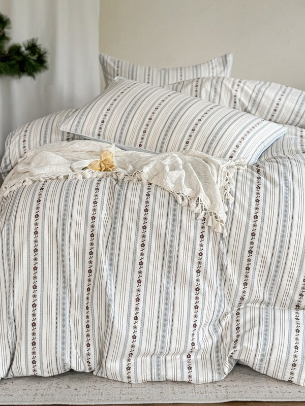 Bloomfield Cutwork Cotton Jacquard Duvet Cover original reference image 22