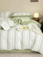 Bloomfield Cutwork Cotton Jacquard Duvet Cover original reference image 25