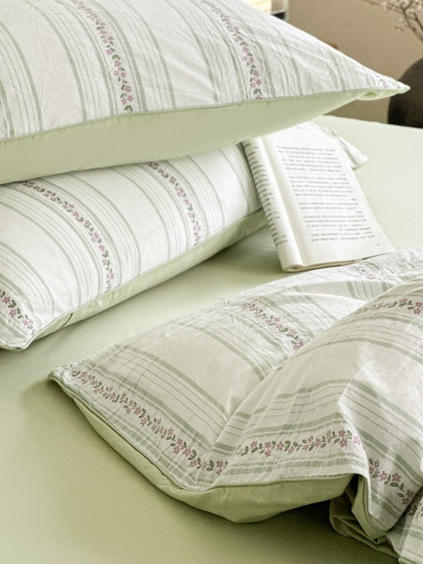 Bloomfield Cutwork Cotton Jacquard Duvet Cover original reference image 29