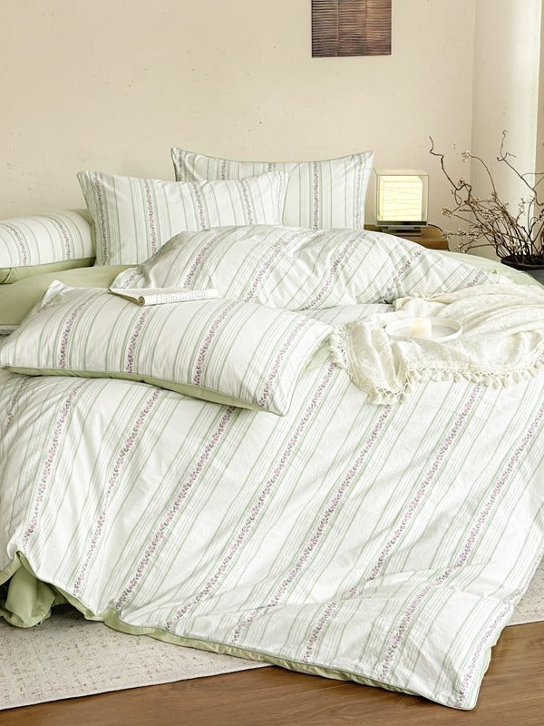 Bloomfield Cutwork Cotton Jacquard Duvet Cover original reference image 30